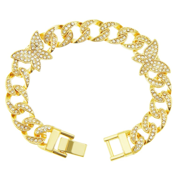 Butterfly Cuban Clavicle Chain Fashion