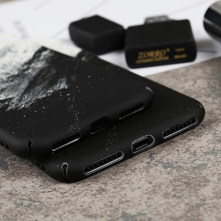 Mobile phone case all-inclusive ink Chinese style hard shell
