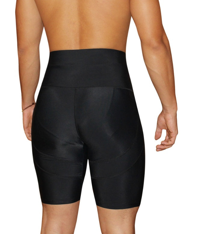 Butt lifter Explosion models l one-piece men's hips abdomen four-horn pants A127