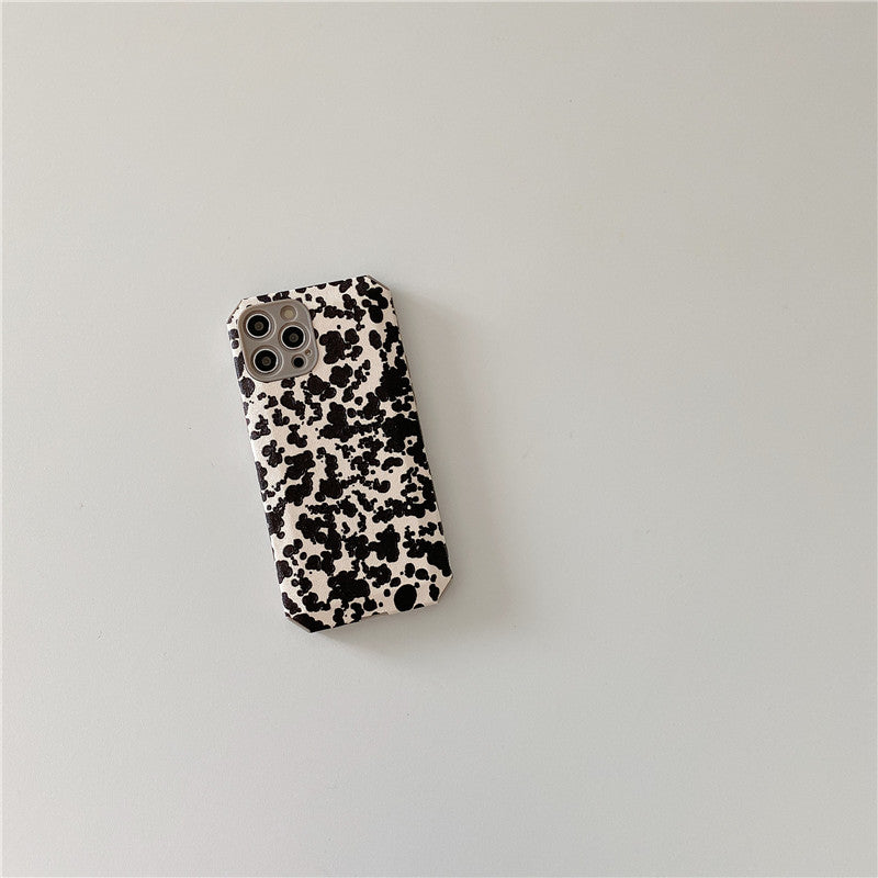 Compatible with Apple , Ins Simple Black Splash Ink Apple Phone Case