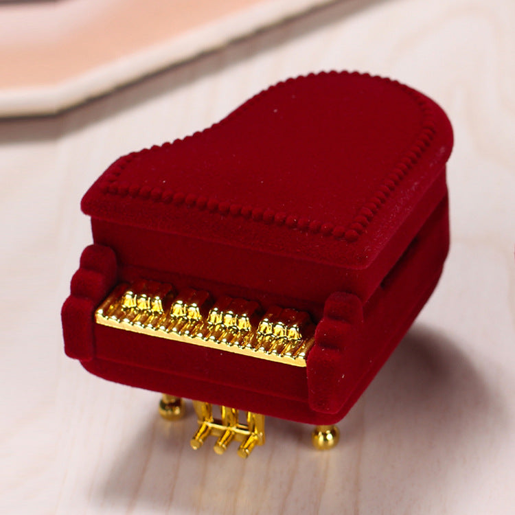 Necklace Flocking Jewelry Box Ring  Packaging