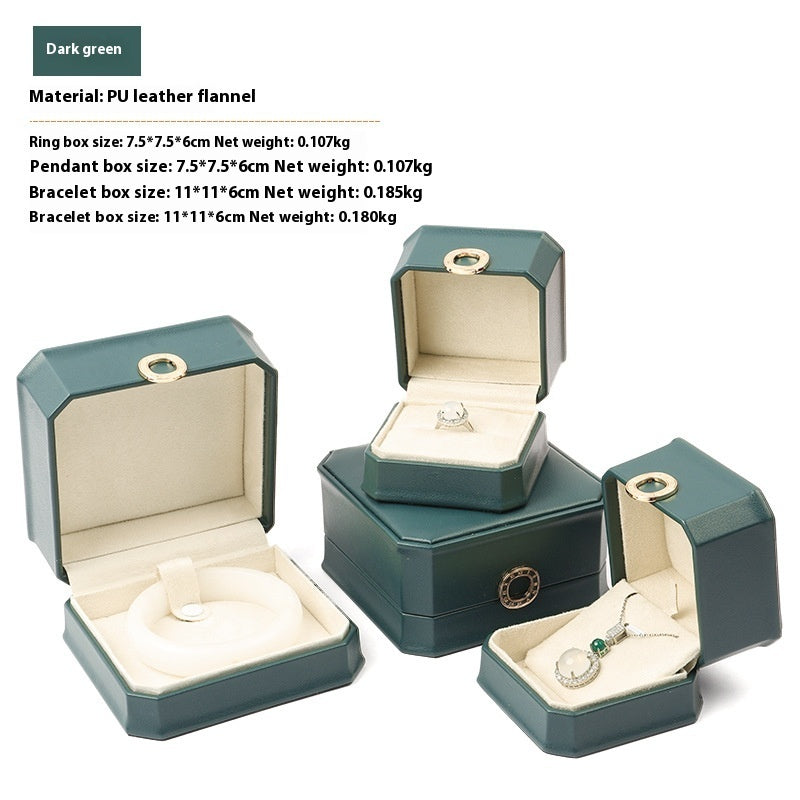Premium Jewelry Box Packaging Leather