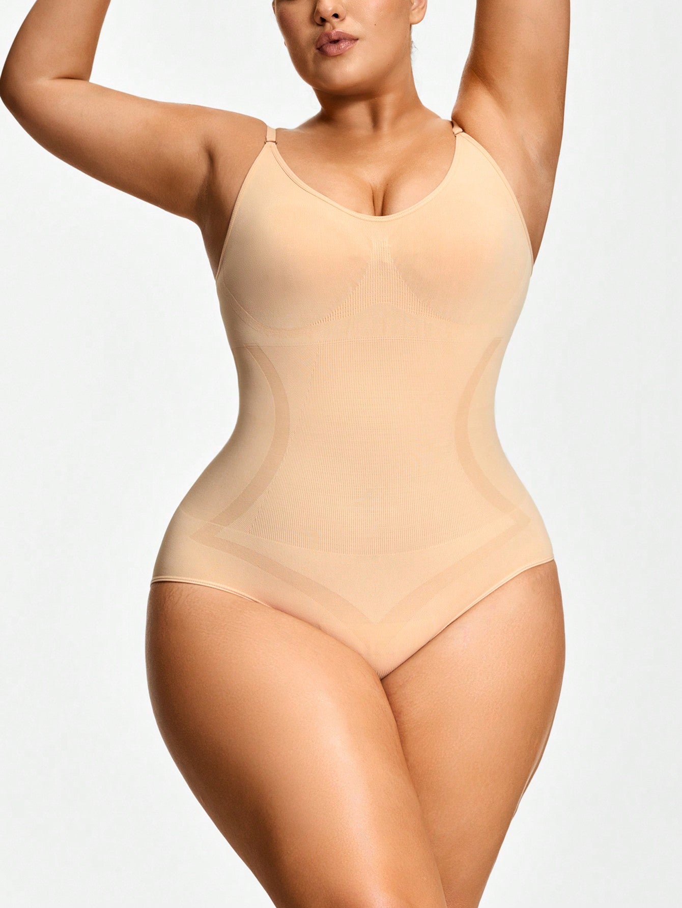 Women's Firm Control Tank Shapewear - Bust Support & Waist Butt Contour Bodysuit