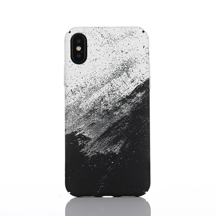 Mobile phone case all-inclusive ink Chinese style hard shell