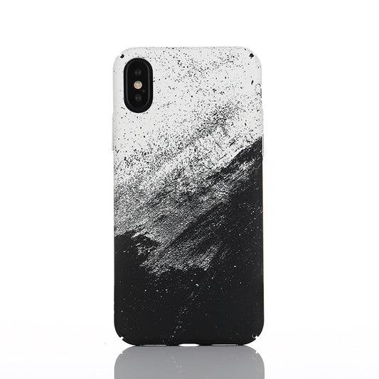 Mobile phone case all-inclusive ink Chinese style hard shell