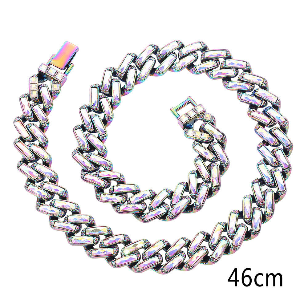 Men's And Women's Personalized Mirror Cuban Chain