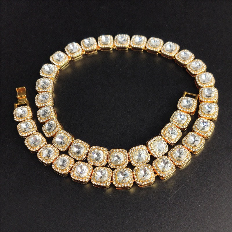 Hipster Punk Flamboyant Accessories Decorated Cuban Chain