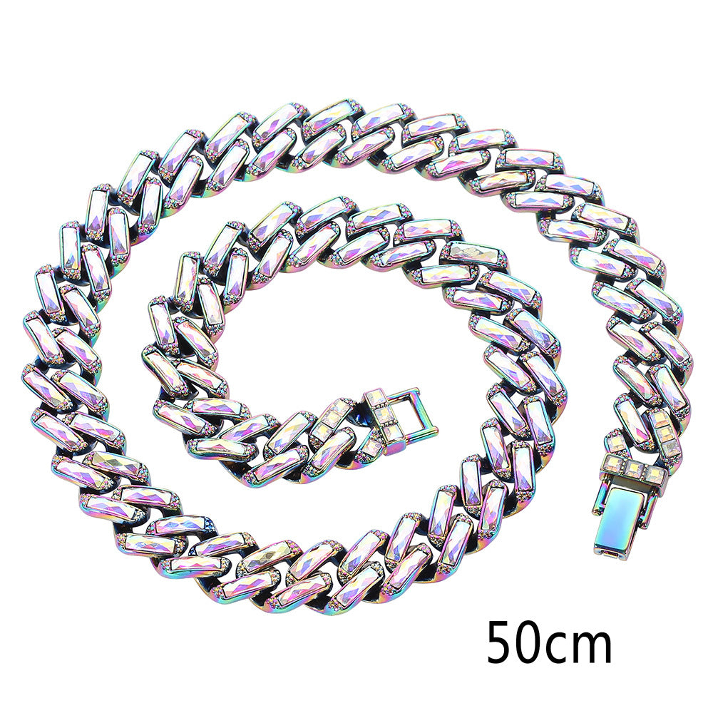 Men's And Women's Personalized Mirror Cuban Chain