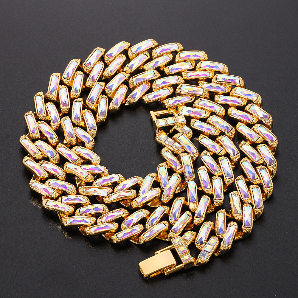Men's And Women's Personalized Mirror Cuban Chain