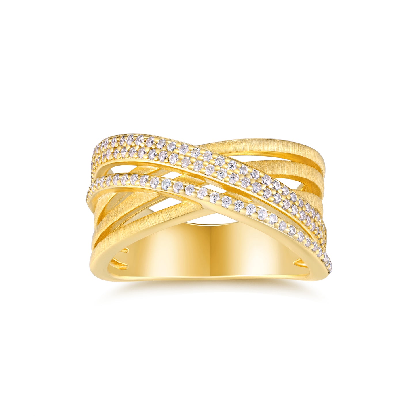 Engraved With Top-quality Moissanite, This Luxurious And Fashionable Minimalist Jewelry Set Features Silver Pieces Electroplated With Gold.