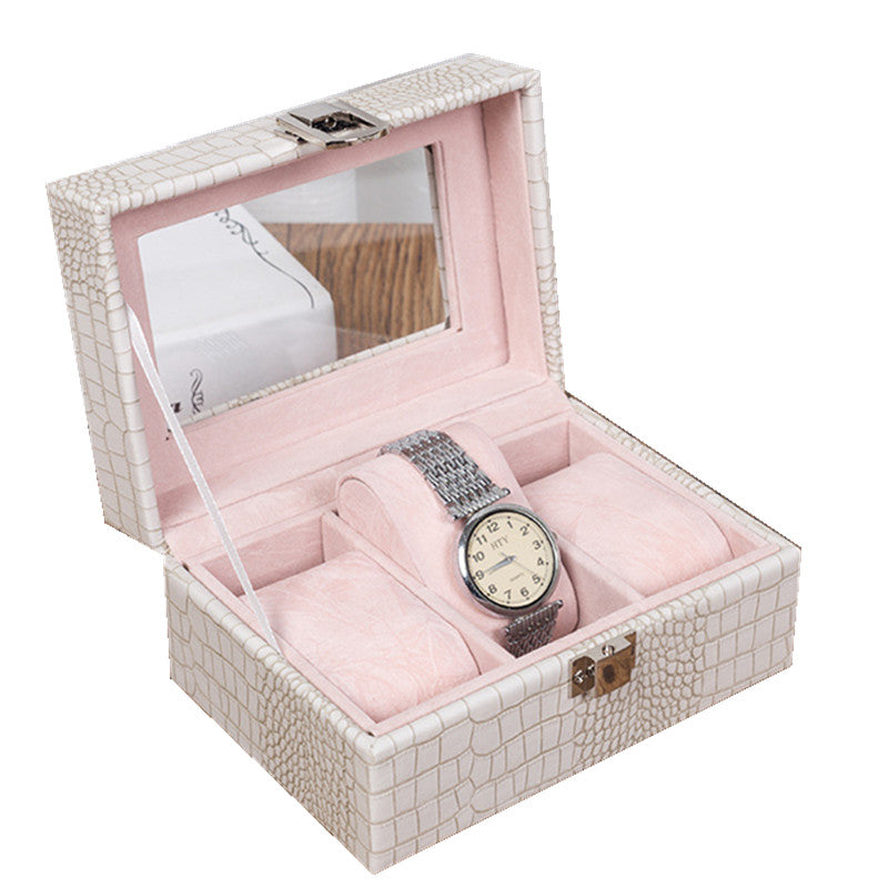 Vintage Watch Packaging Box Leather Watch Jewelry Packaging Box