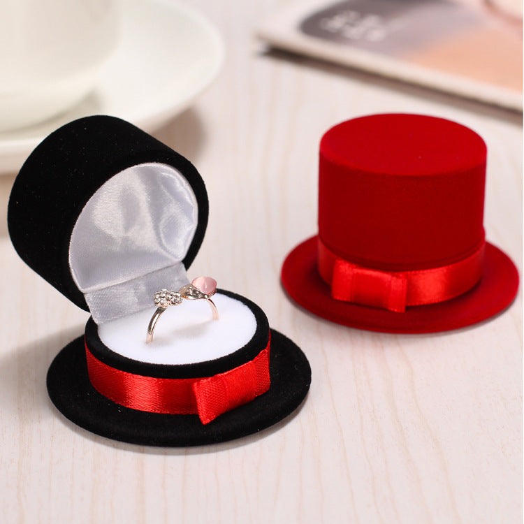 Elegant Atmosphere Flannel Jewelry Box Packaging