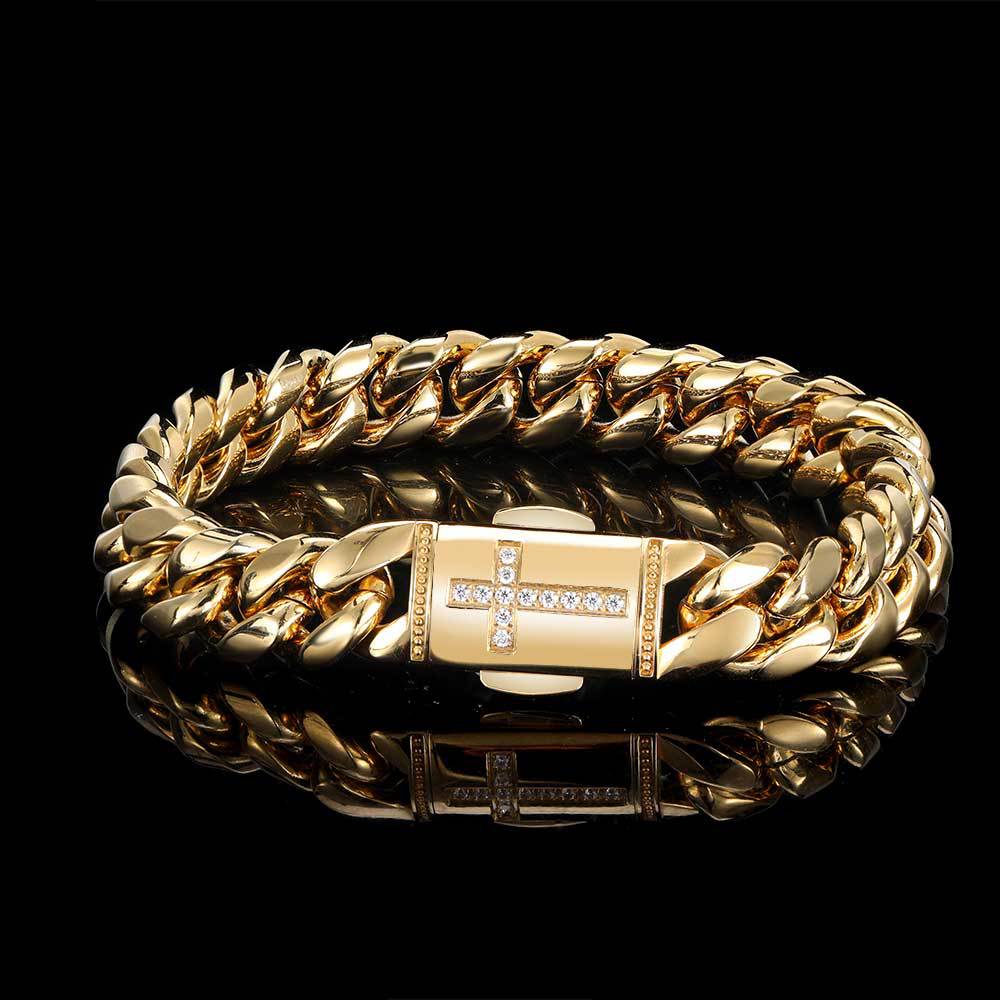 Stainless Steel Cuban Link Chain Personality