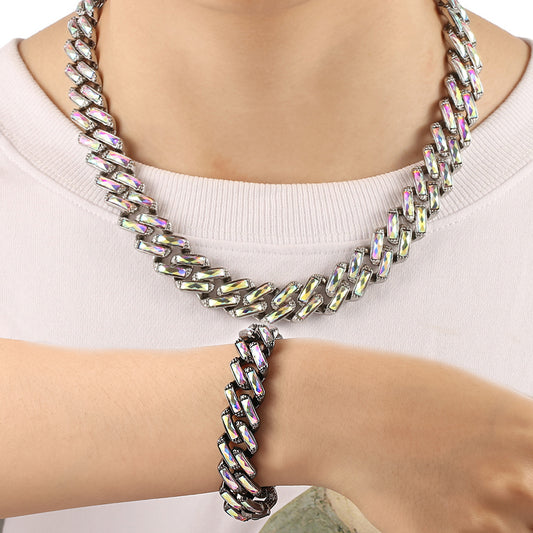Men's And Women's Personalized Mirror Cuban Chain