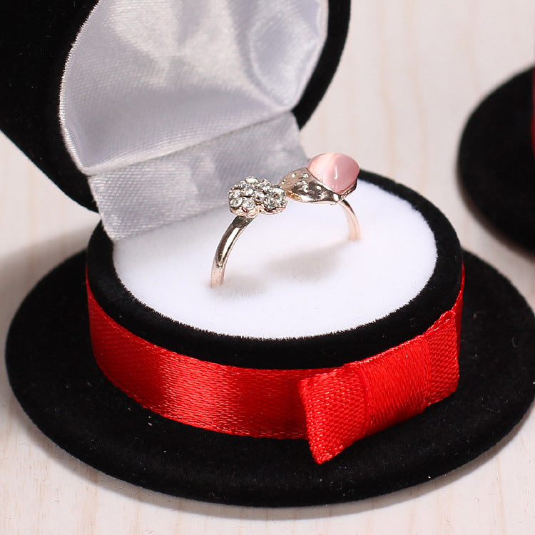 Elegant Atmosphere Flannel Jewelry Box Packaging