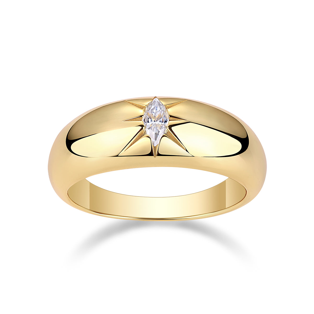 Engraved With Top-quality Moissanite, This Luxurious And Fashionable Minimalist Jewelry Set Features Silver Pieces Electroplated With Gold.