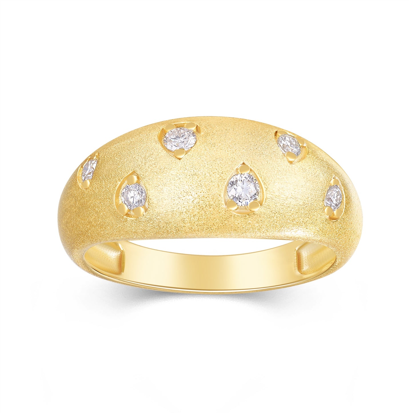 Engraved With Top-quality Moissanite, This Luxurious And Fashionable Minimalist Jewelry Set Features Silver Pieces Electroplated With Gold.