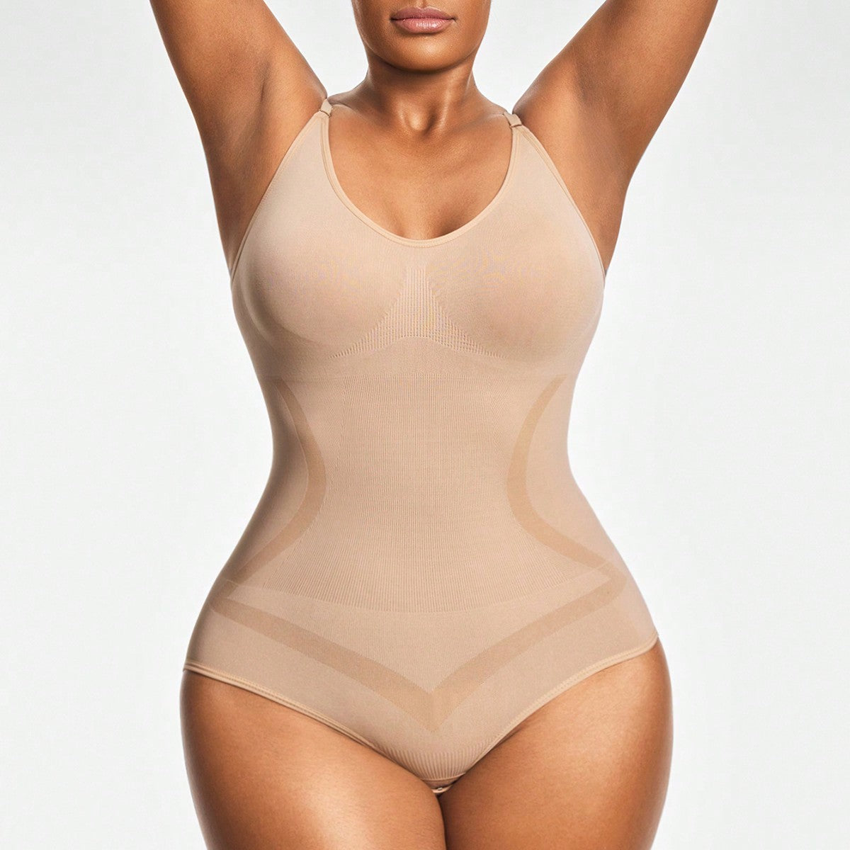 Women's Firm Control Tank Shapewear - Bust Support & Waist Butt Contour Bodysuit