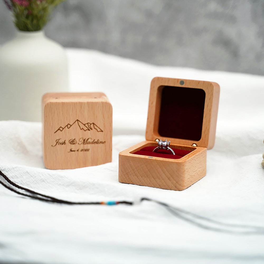 Wooden Packaging Box For Jewelry