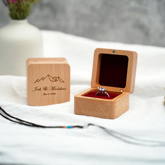 Wooden Packaging Box For Jewelry