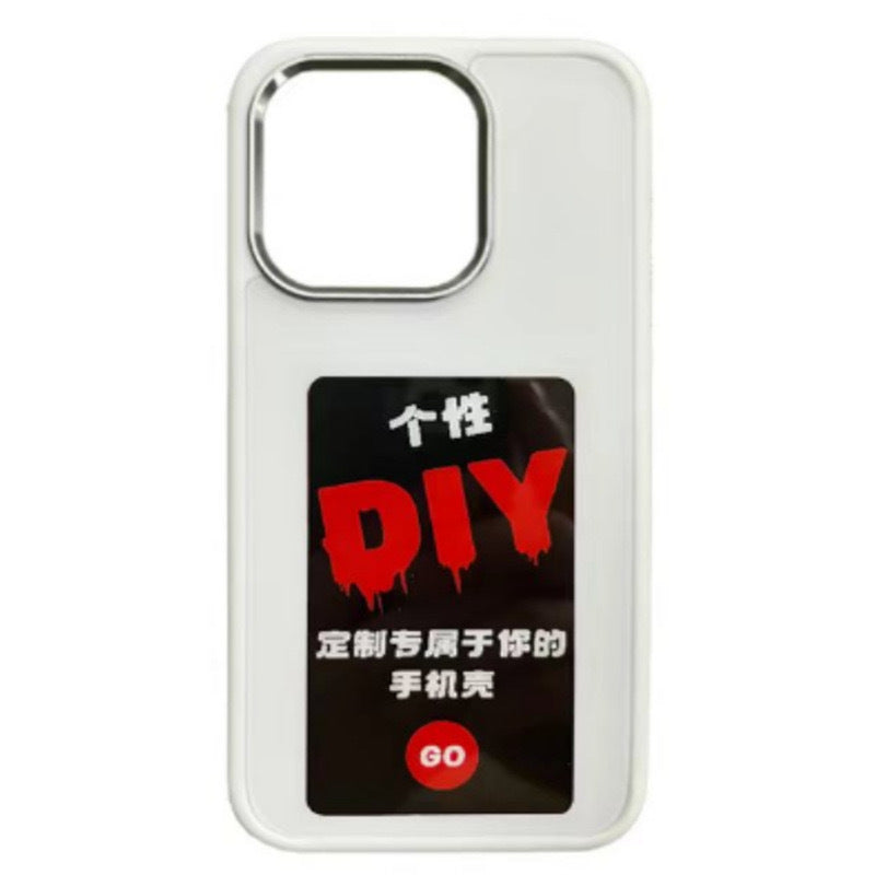 New DIY E-ink Screen NFC Color Projection Screen Four Colors Phone Case