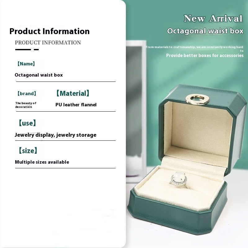 Premium Jewelry Box Packaging Leather