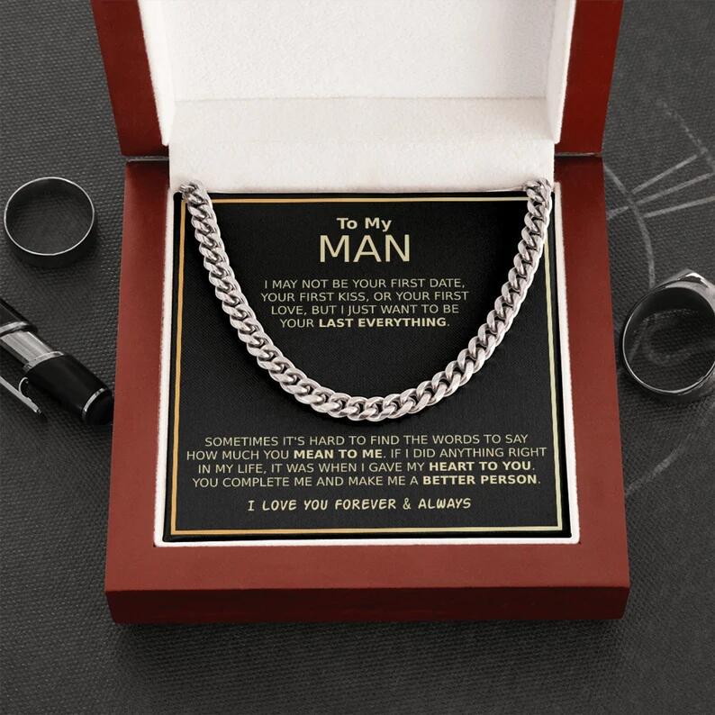 New 14K Single Round Dense Cuban Chain Men's Titanium Steel Necklace Bracelet