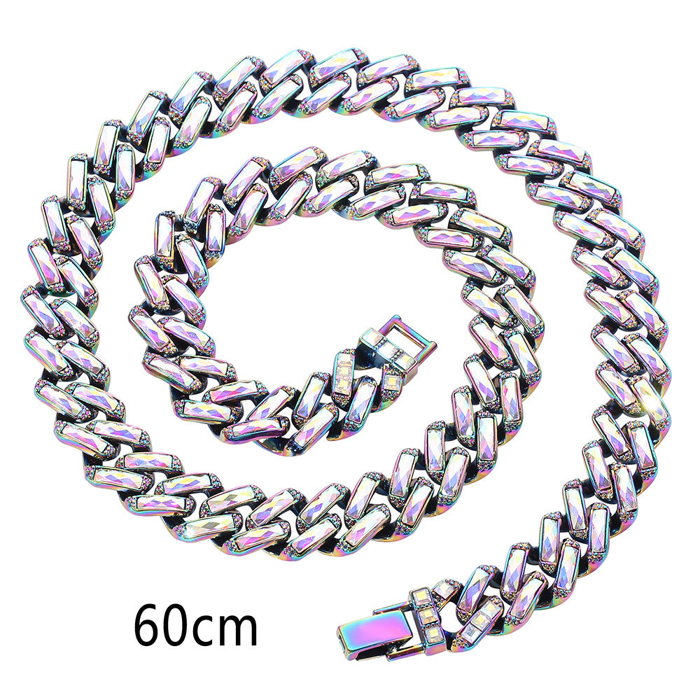 Men's And Women's Personalized Mirror Cuban Chain